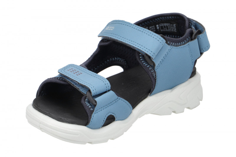Ecco Biom Raft Kinder Sandale blau Jungen
