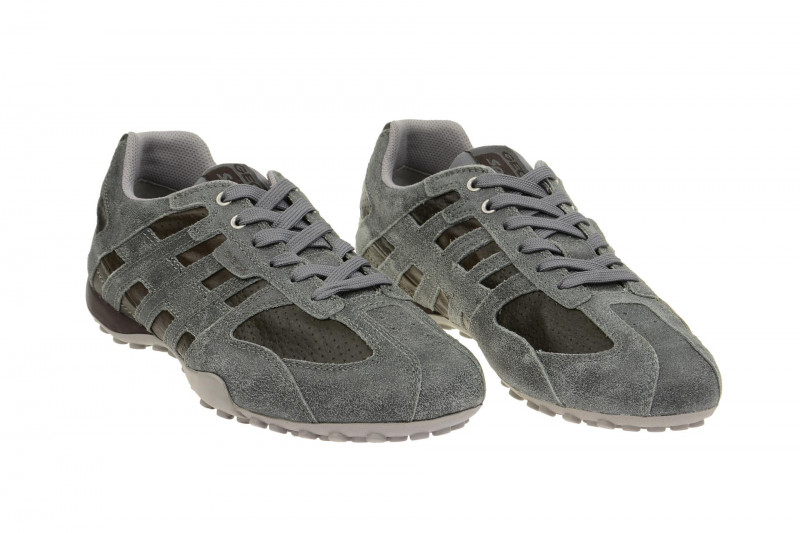 Geox Snake Schuhe grau braun - U4207K