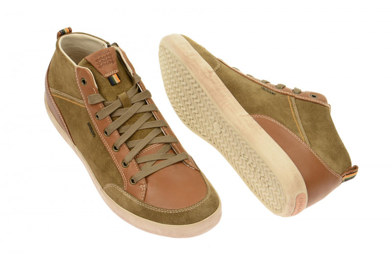 Geox Box Schuhe hell-braun Gr 39