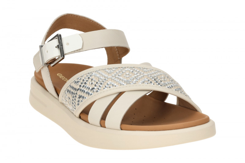 Geox Xand Sandalen beige silber D65PAB