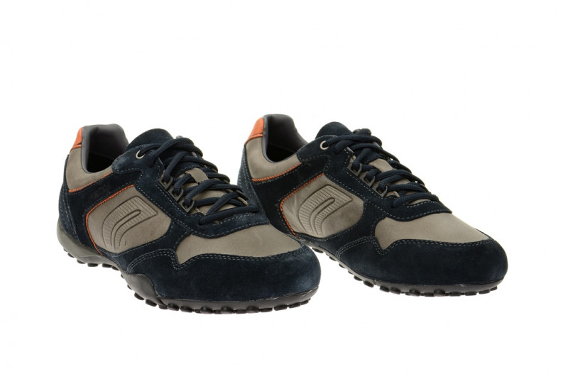 Geox Snake Sneaker blau navy grau U3407Q