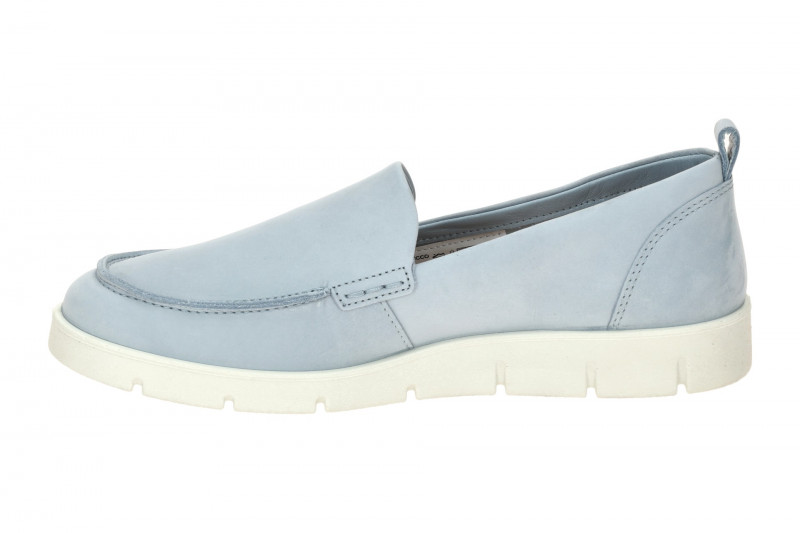 Ecco Bella Slipper Schuhe blau Mokassin 280413