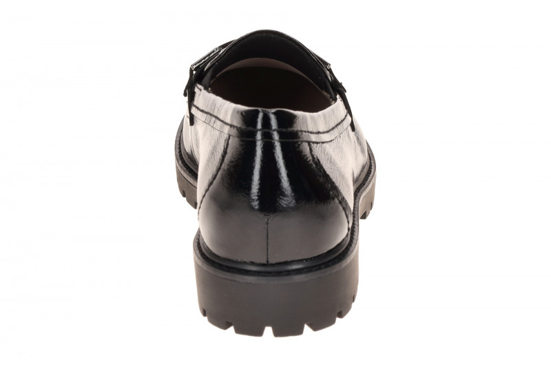 Caprice Schuhe Slipper schwarz Loafer Lack 24702