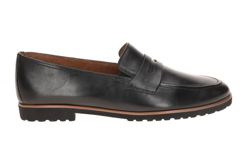 Paul Green Loafer Schuhe Slipper schwarz 2493