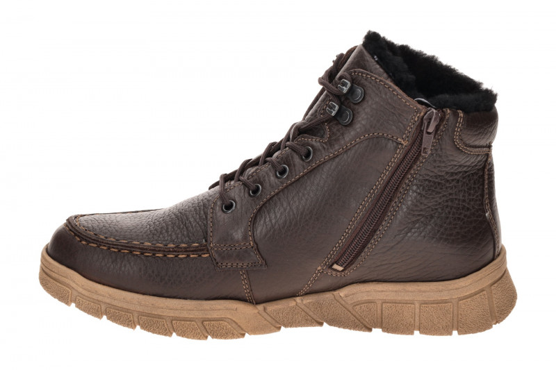 Waldläufer Lino Warmfutter Stiefel braun moro Lammfell H-Weite