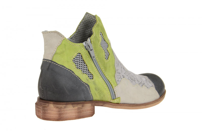Charme Stiefelette blau grau grün Gr 36 - 0257-E