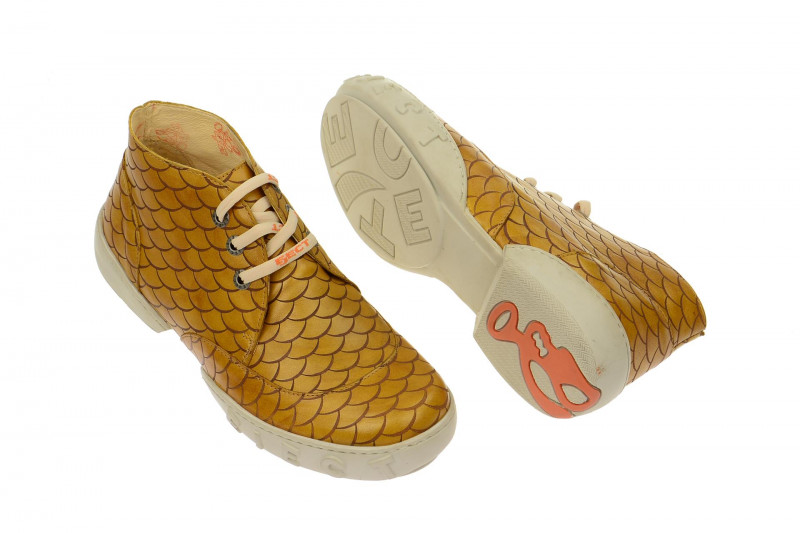 Eject Eden Schuhe gelb Herren Stiefelette