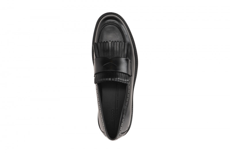 Ecco Metropole Oslo Slipper Schuhe schwarz Loafer 232853