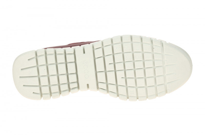 Ecco Gruuv Lite Schuhe rot ruby Easy Slip Gummizug 246303