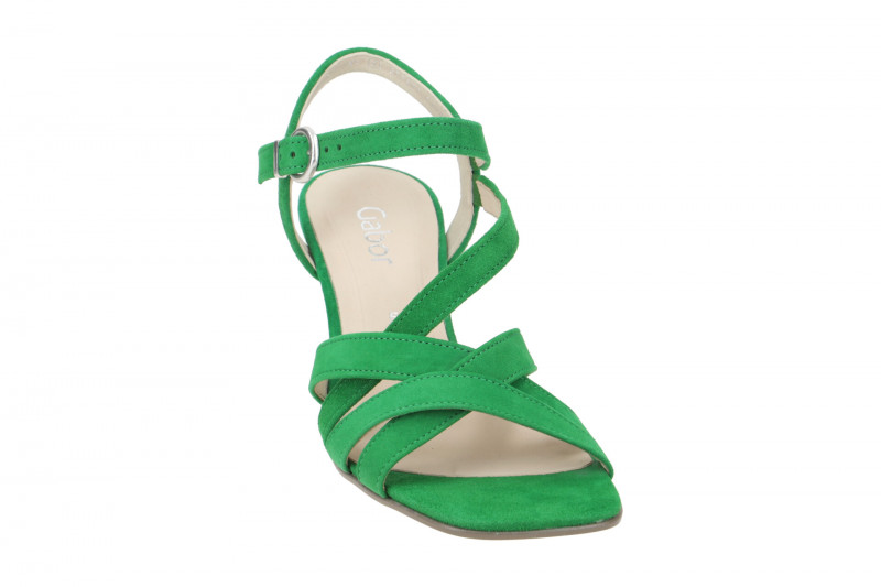 Gabor Riemchen Sandalette grün verde 41.781.19