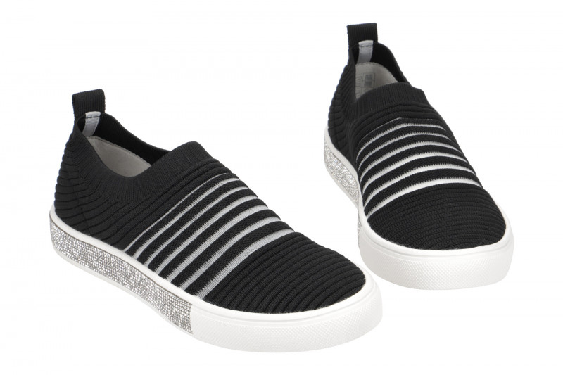 Bernie Mev Iris Schuhe Slipper schwarz vegan