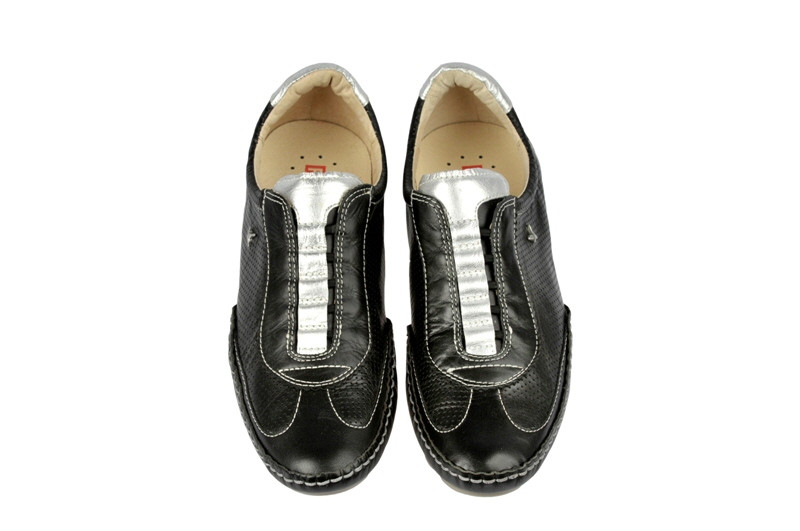 Pikolinos Manacor Schuhe in schwarz silber 740-7125