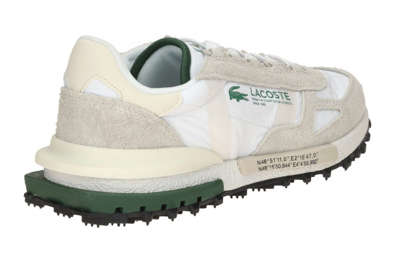 Lacoste Elite Active Sneakers Schuhe weiß grün