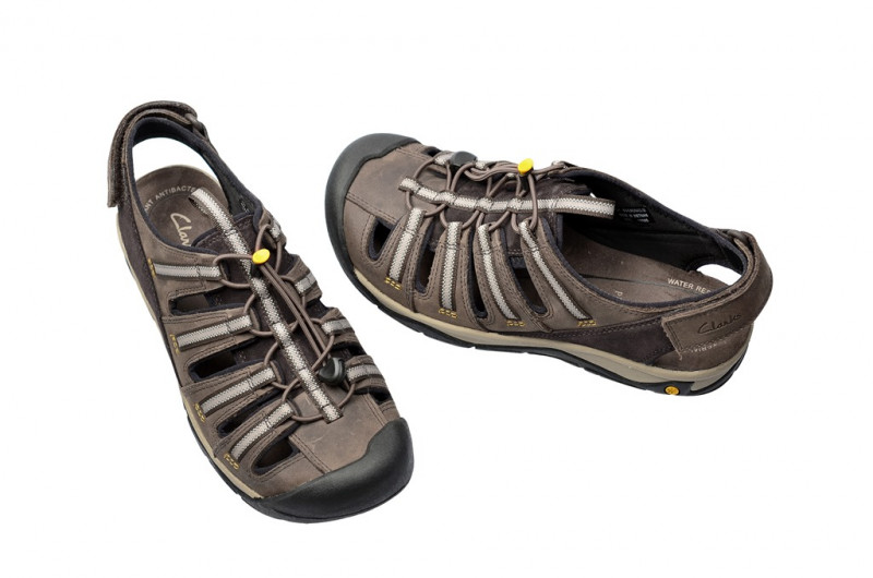 Clarks Virtic Run - Herren Sandale - braun