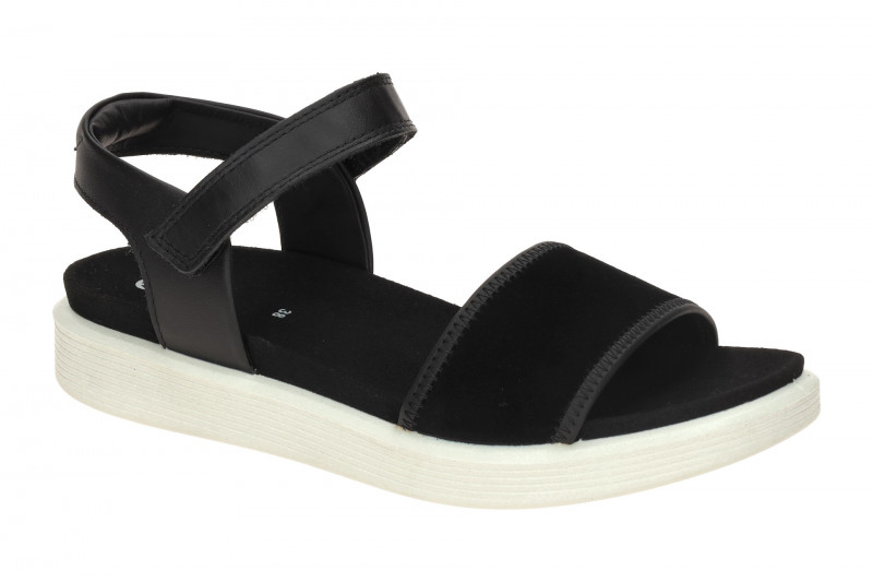 Ecco Soft Sandalen schwarz Riemen 238823