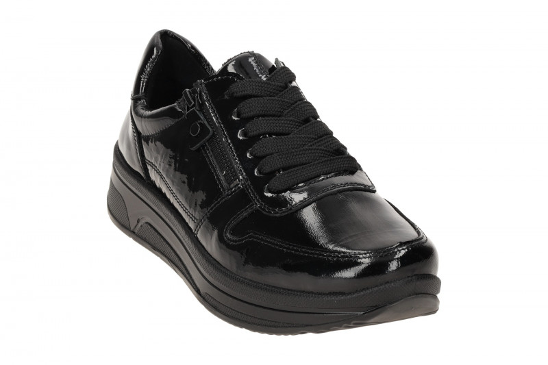 ARA Sapporo 3 Schuhe Sneaker schwarz Lack 1227540