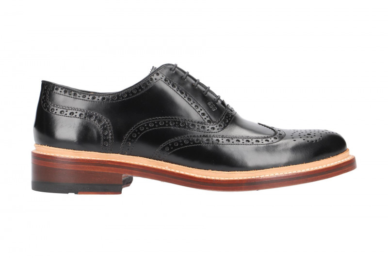 Gordon & Bros Levet Schuhe schwarz Rahmengenäht 2506
