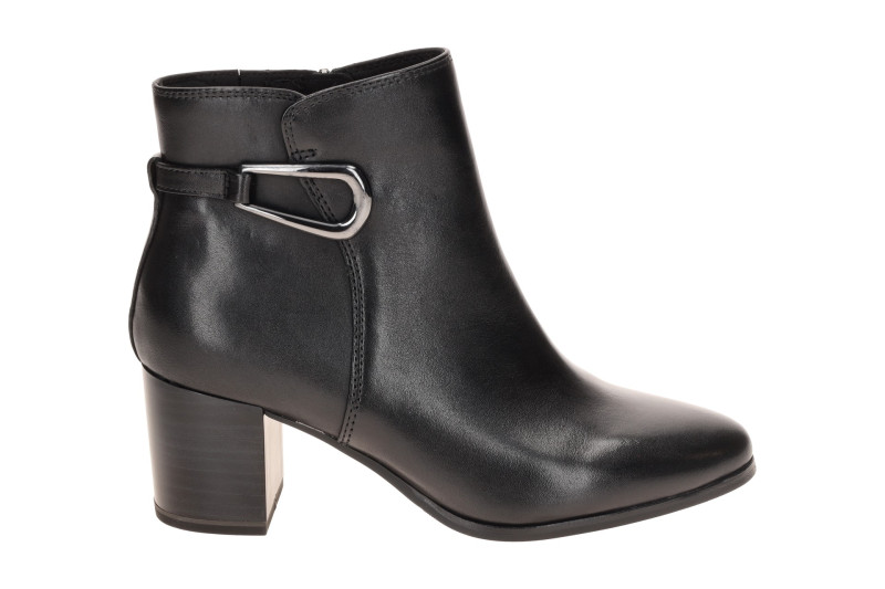 Caprice Stiefelette Ankle Boot schwarz metallic Schmuck 25314
