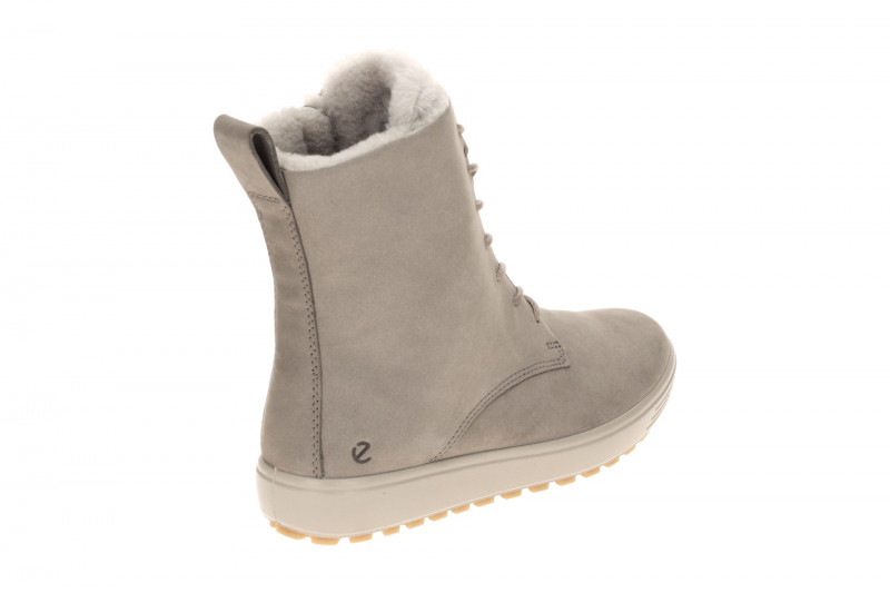 Ecco SOFT 7 Tred Stiefel grau Damen Warmfutter