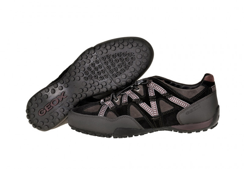 Geox Schuhe Snake - schwarz Herrenschuhe Gummizug