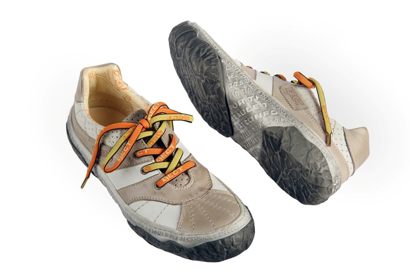 Eject Shara Schuhe grau weiß 13582/1