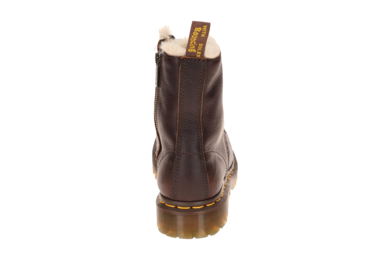 Dr. Martens 1460 Serena Zip Stiefel braun Warmfutter
