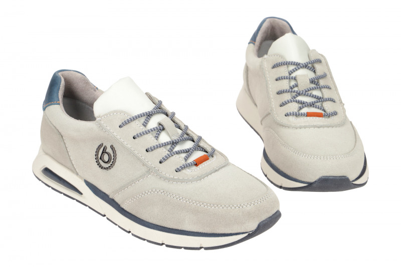 bugatti Polaris Schuhe Sneakers hellgrau USED LOOK