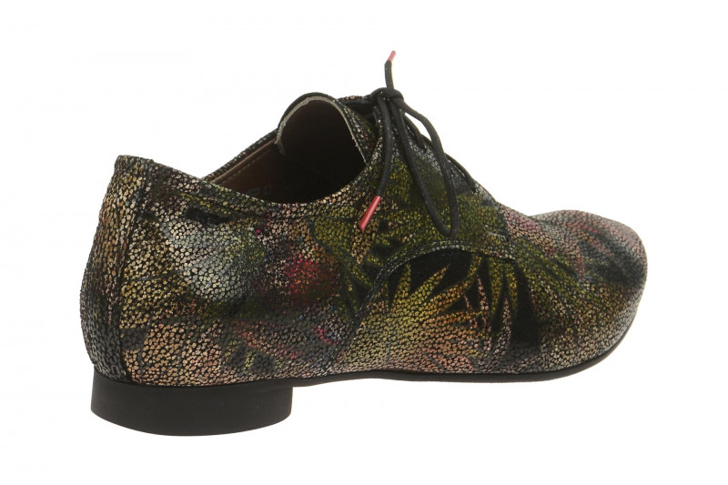 Think Guad Schuhe schwarz Blumen 7-87270-09