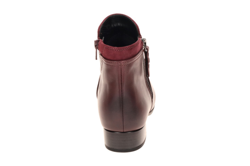 Gabor Stiefelette rot bordo H-Weite 8031.02.005
