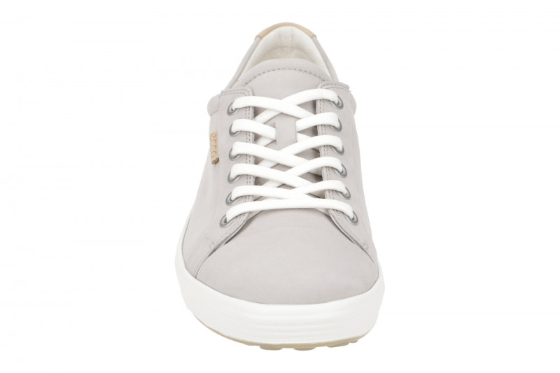 Ecco Soft 7 Schuhe grau rose Damen Sneakers