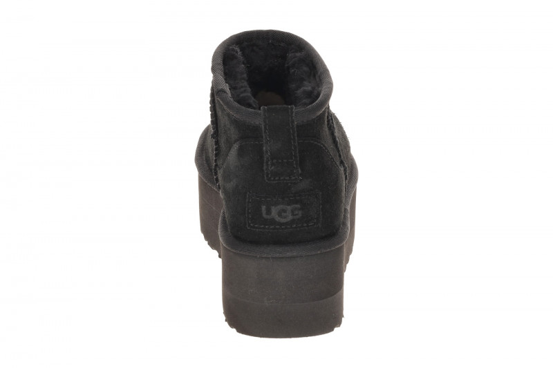 UGG Classic Ultra Mini Platform Stiefel schwarz