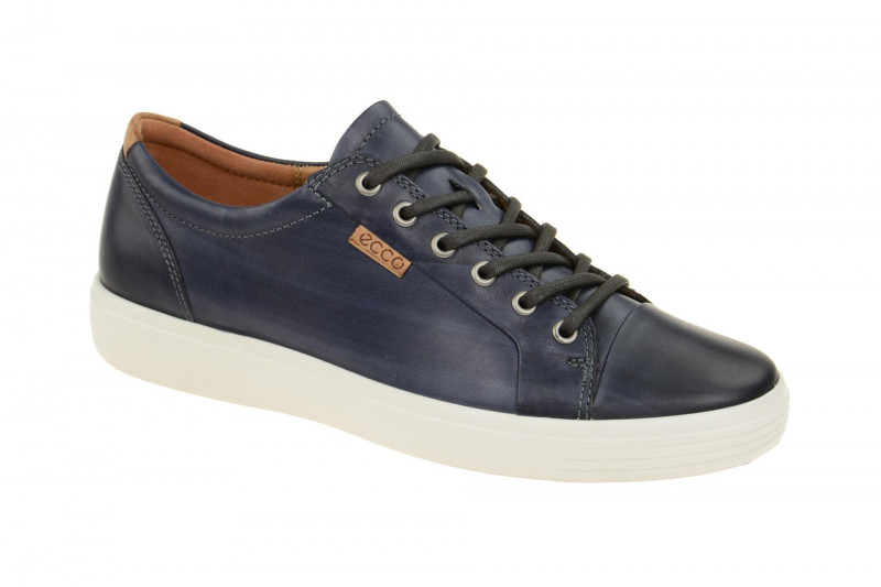 ecco Soft 7 Schuhe blau Limited Edition Sneaker