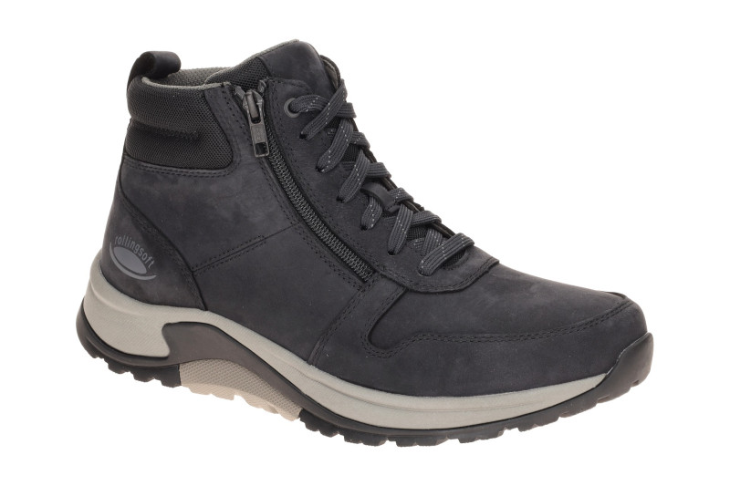 Gabor RollingSoft Schuhe Stiefel blau Herren Nubuck 0800.01.01