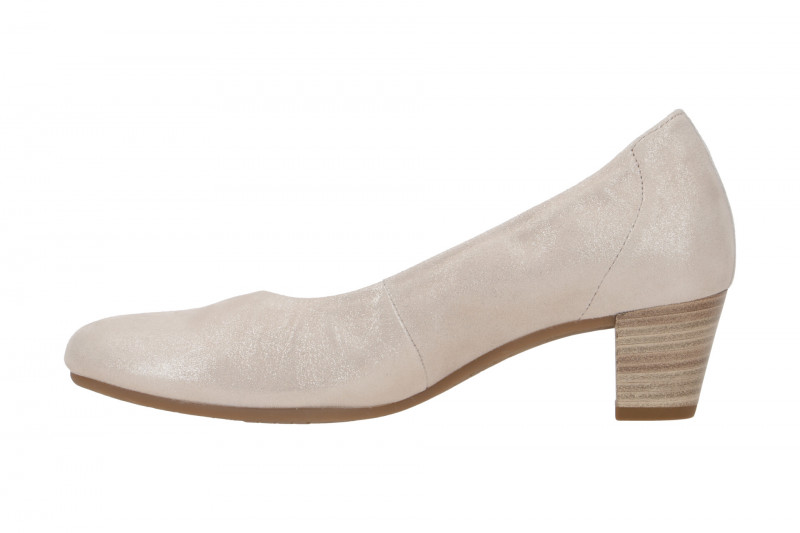 Gabor Palma Pumps beige metallic H-Weite 66.180.14