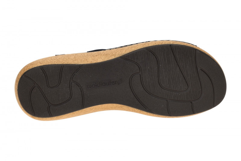 Waldläufer Heliett Sandale blau marine K-Weite 681801