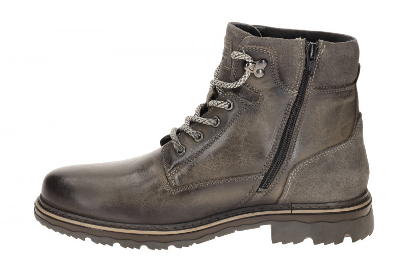 Dockers Schuhe Stiefelette Boots grau Herren Nappa 51GL005