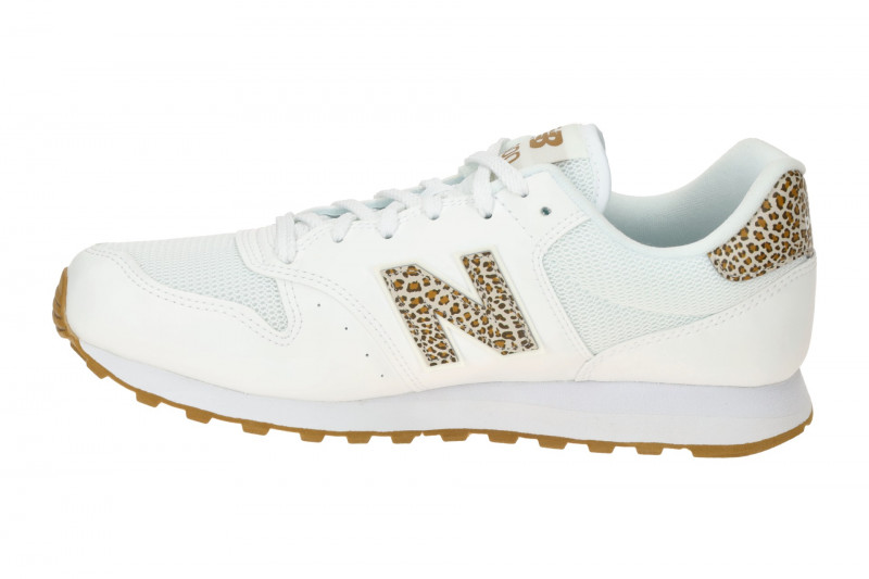 New Balance 500 Damen Schuhe Sneakers weiß Leo