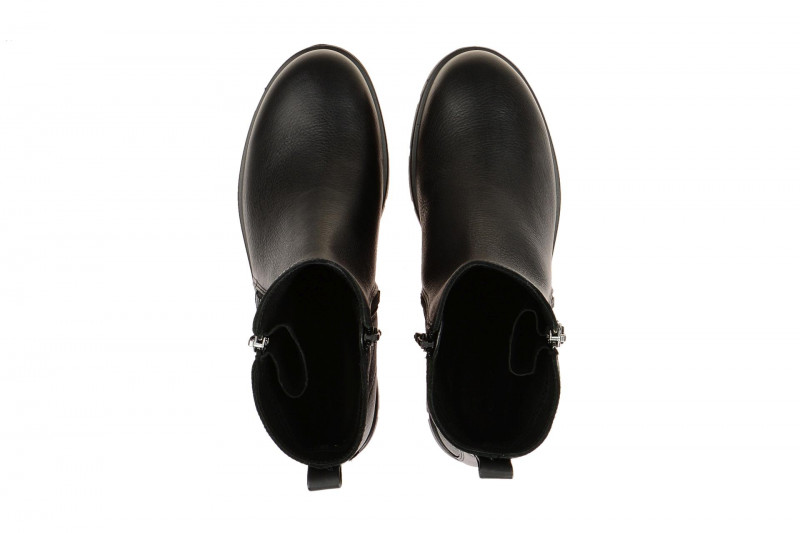 Ecco Bella Stiefelette schwarz Glattleder