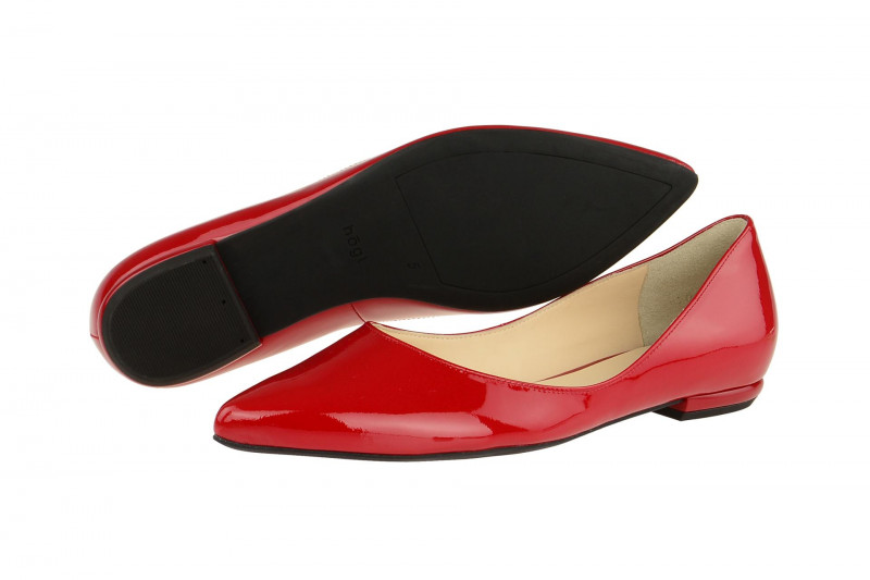 Högl Ballerinas rot Lack 0004