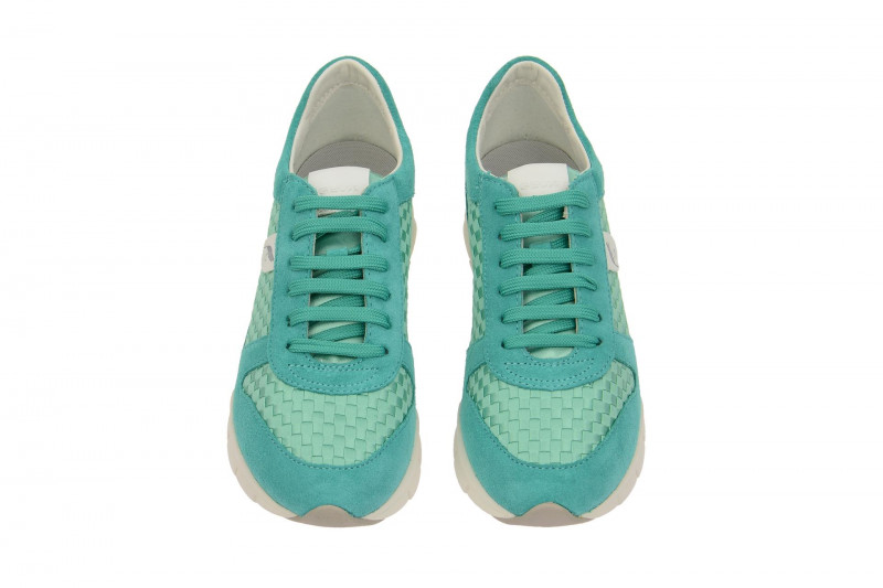 Geox Sukie Schuhe grün karo D52F2A