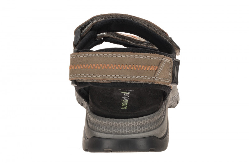 Waldläufer Taro Sandale Herren taupe grau H-Weite 746004