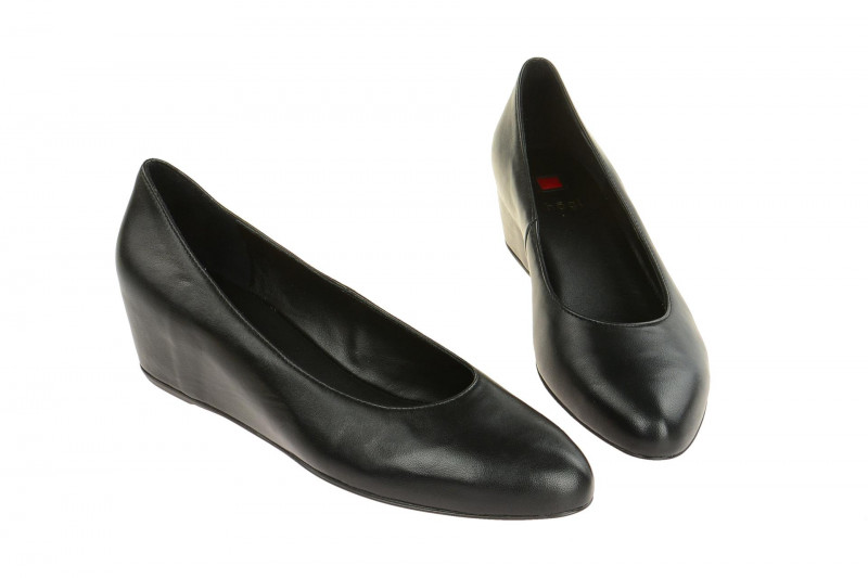 Högl Keil Pumps Slipper schwarz 4200