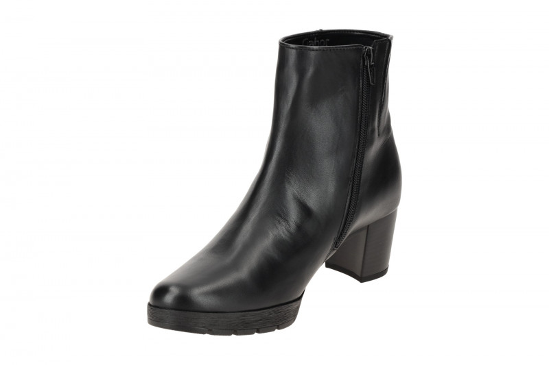 Gabor comfort Stiefelette schwarz Nappa 32.071.57