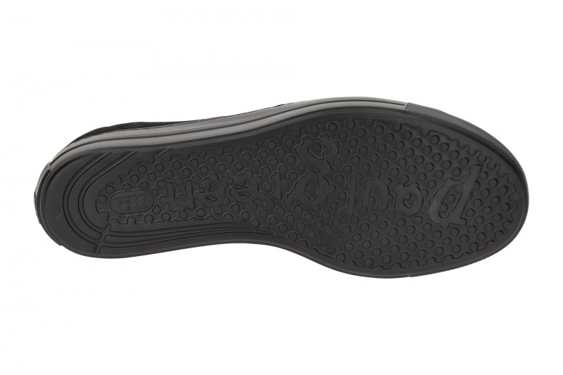 Paul Green Sneaker Plateau Schuhe schwarz Schimmer 5417