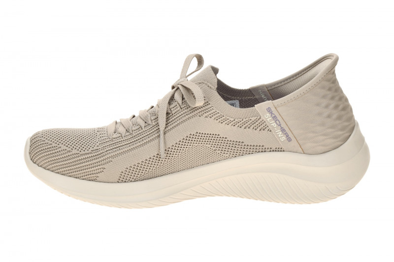 Skechers Ultra Flex Schuhe taupe braun SLIP-INs 149710