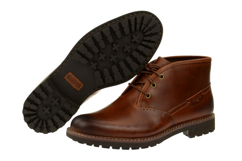 Clarks Montacute Duke Stiefelette braun