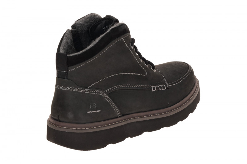 Josef Seibel Trent 04 Schuhe Stiefel schwarz anthrazit H-Weite