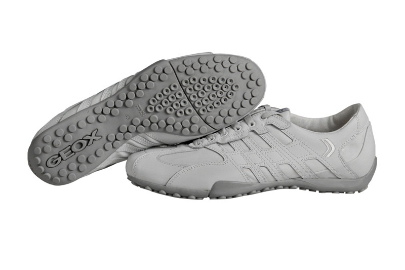 Geox Respira Schuhe Snake L weiß Sneakers