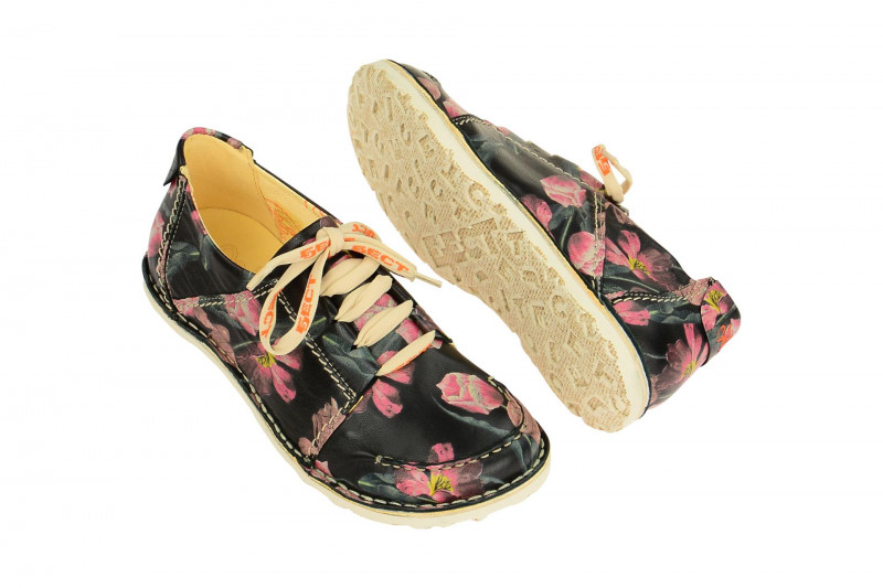 Eject Sony3Deal Schuhe schwarz Blumen 9405/1.012