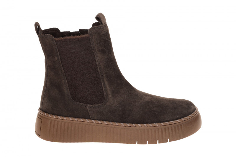 Gabor Stiefel braun Velour Plateau Boots 8014.01.004